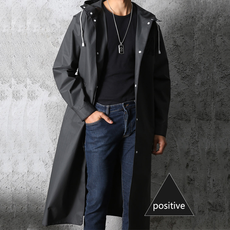 Noir mode adulte imperméable L - Summer Rain Clothing avis et prix