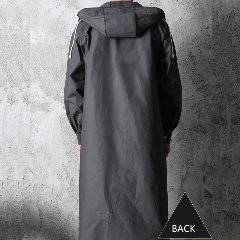 Noir mode adulte imperméable L - Summer Rain Clothing avis et prix