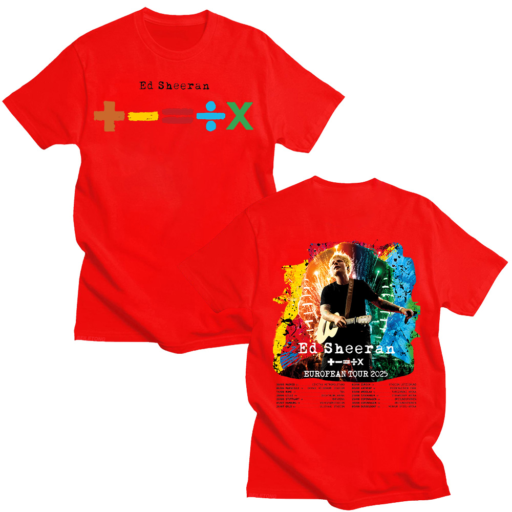 Ed Sheeran Tour européen 2025  - Summer Clothing Gif avis et prix