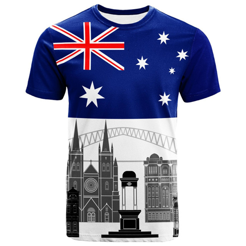 Australie graphique T-Shirts h - Summer Clothing Women Australia avis et prix